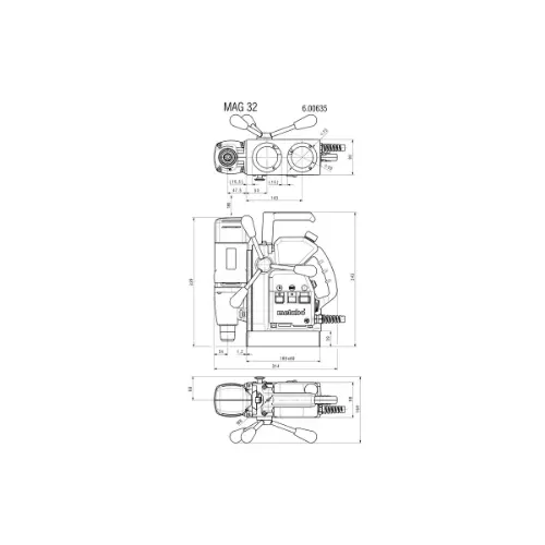 MT MAG32 MAGNETIC CORE DRILL-600635500 - Image 4