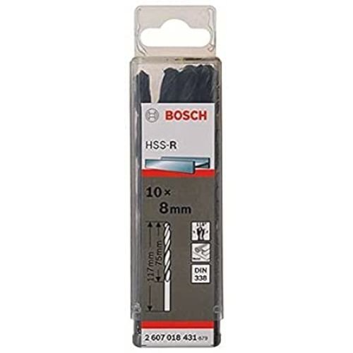 BOA HSS DRILL BIT 08X117(10pcs) - 2607018431