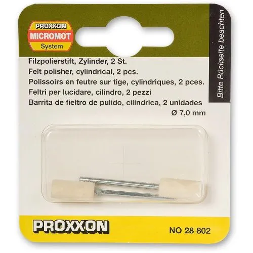 PRX 28802 FELT POLISHERS 2PCS