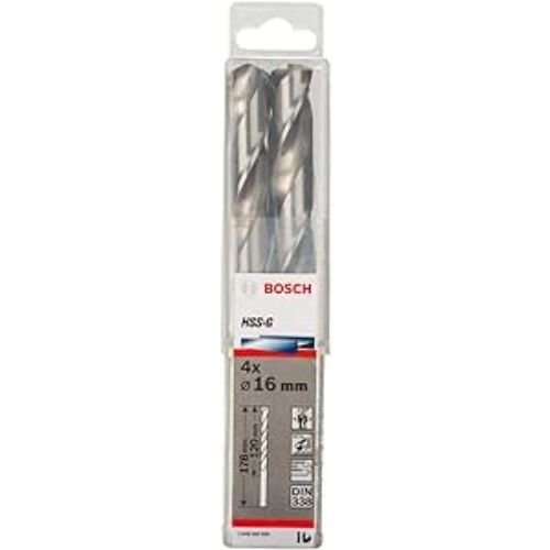 BOA HSS G DRILL BIT 16MM(4pcs) - 2608585595