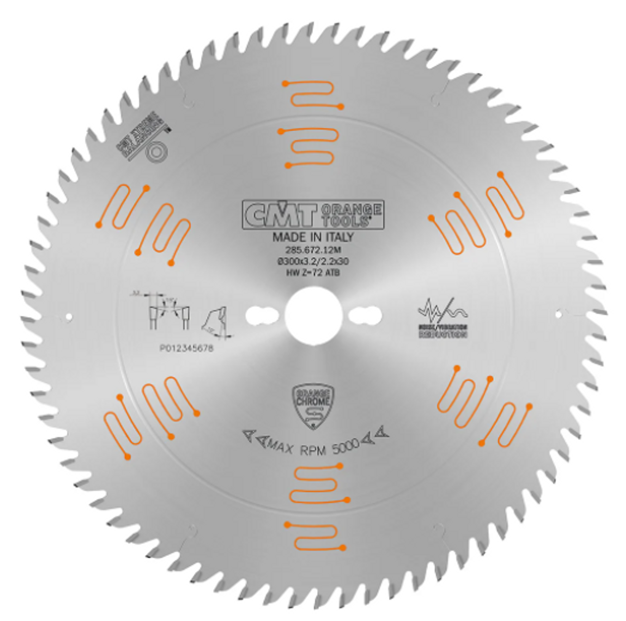 CMT 500X3.8X30 Z=72 #285-072-20M