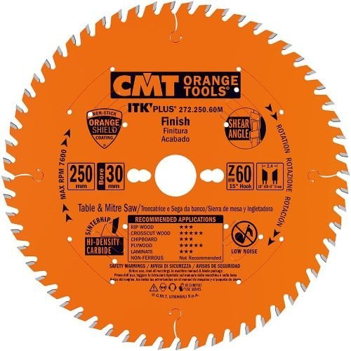 CMT 250X1.7X30 Z=60 #272-250-60M