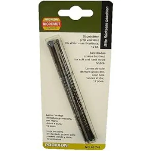 PRX 28741 SCROLL SAW BLADE-10TPI (12PCS)