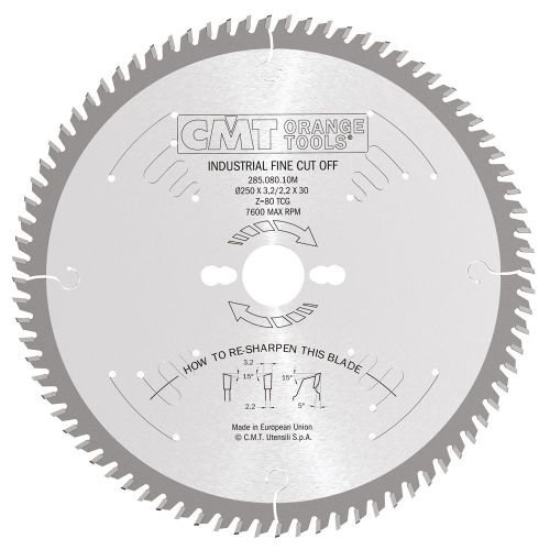 CMT 250X3.2X80 F=30 #285-080-10M