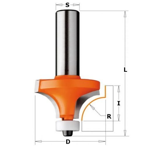 CMT 980-504-11 ROUNDOVER BIT/CORIAN