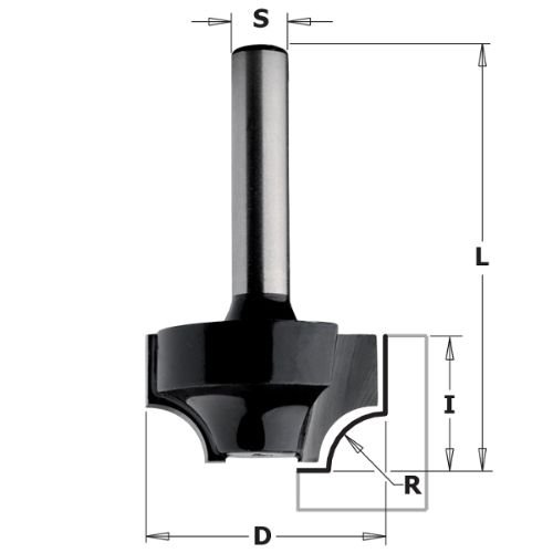 CMT K927-064 OVOLO BIT 08X25.4X14.3