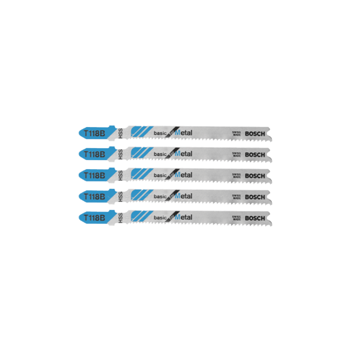 BOA T118B HSS JIG SAW BLADE-5PC